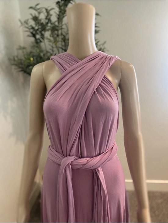 Dresses & Skirts - Lulus Magical Movement Dusty Rose Wrap Maxi Dress // Size Medium